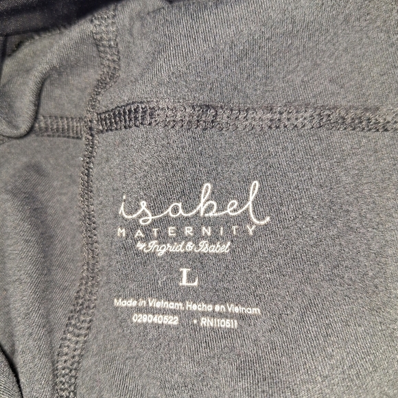 Isabel large cross over front maternity pants - Picture 6 of 6